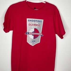 Olympic Shooting tshirt Size-small
